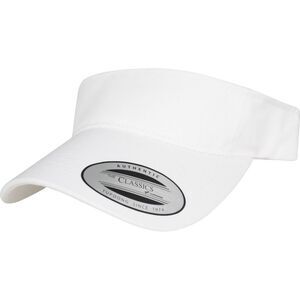 Flexfit By Yupoong Curved Visor Cap / White